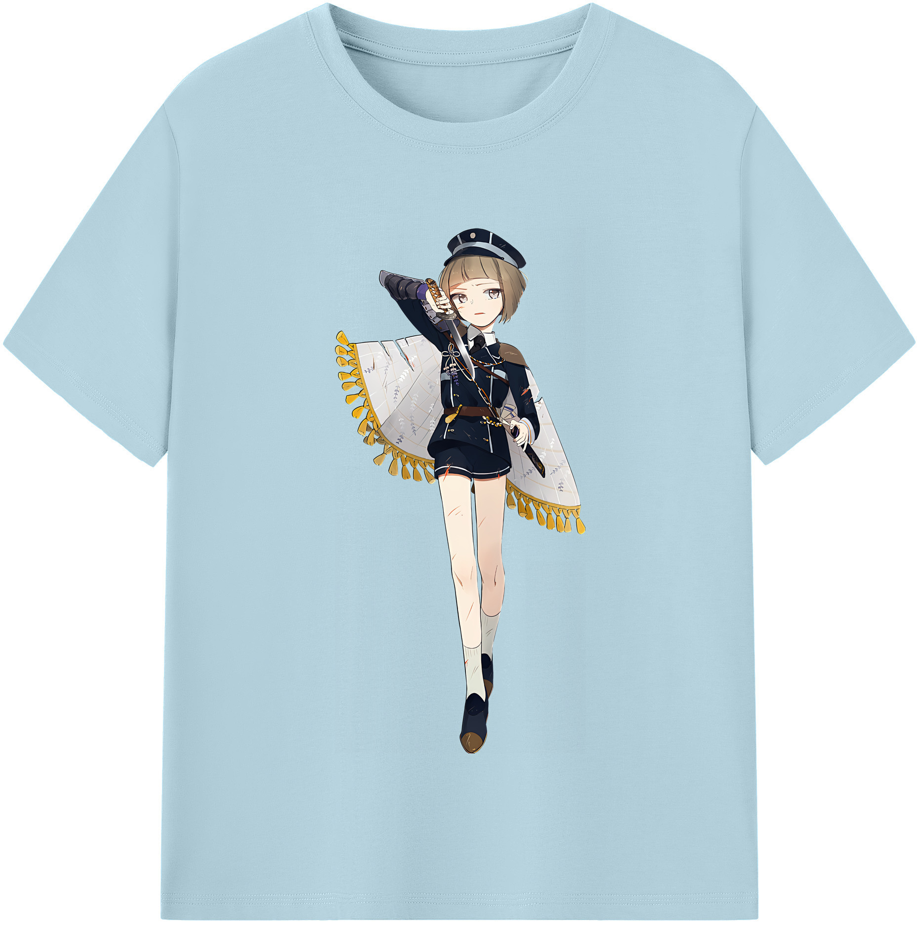 （画像用） 刀剣乱舞 Touken Ranbu 綿100％半袖Tシャツ（フロントプリント）